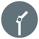 clock face one-thirty