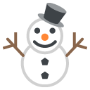 snowman without snow